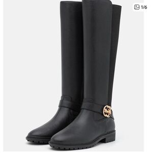 COACH Farrah Leather Boot